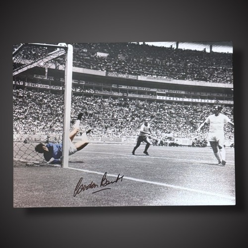 Gordon banks hand signed - banks, photo