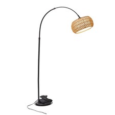 Vintage arched floor lamp - arched,