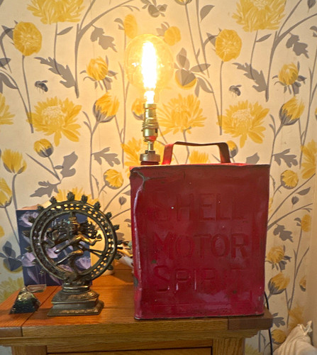 Shell motor spirit red metal - motor,