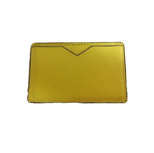 Valextra card case yel - card,