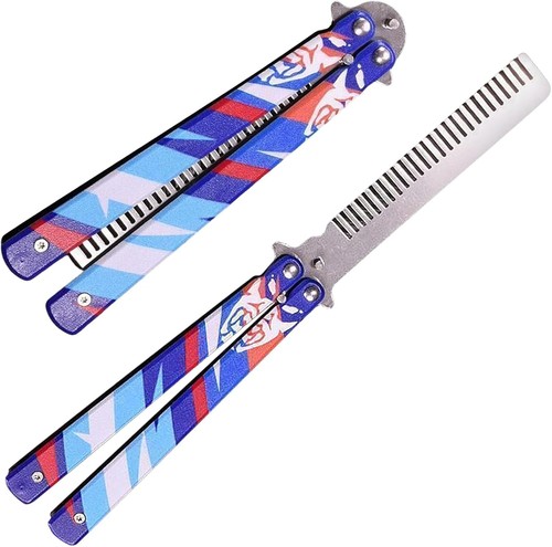 Stainless steel butterfly comb - butterfly,