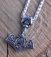 Norse Valknut Thors Hammer