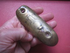 * WW1 original Lee Enfield BRASS Butt PLATE with maker mark: EFD metal detecting
