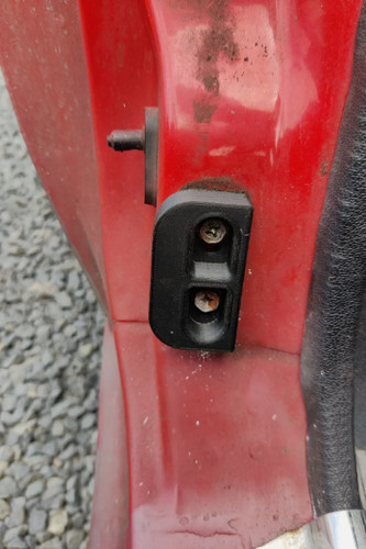 Pair door stop bushes mazda - of,