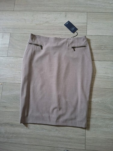 Taupe stretch straight - m&s,