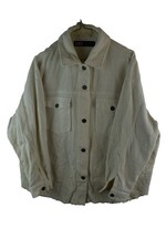 ZARA Beige Corduroy Overshirt