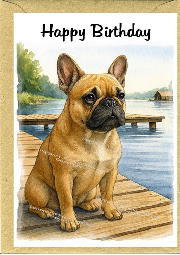 French bulldog frenchie 4 x - french,