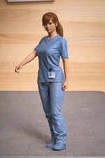 EMS32 Unpainted Female Nurse