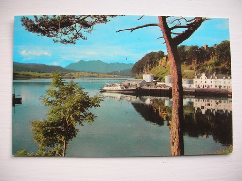 Skye postcard portree ferry - skye,