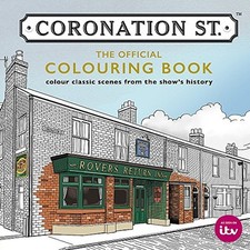 Coronation Street: The Official Colouring Book by Young, Glenda Book The Cheap