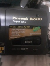Panasonic sx30b super vhs - super,