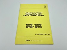 FERRARI 328 GTB/GTS U.S VERSION 1989 | WIRING DIAGRAMS OWNERS MANUAL | #559/89