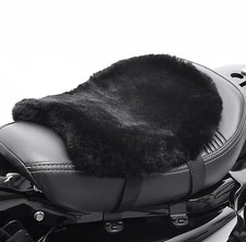Motorbike Rider Seat Cushion Pad Sheepskin Tourtecs M Seat Cover