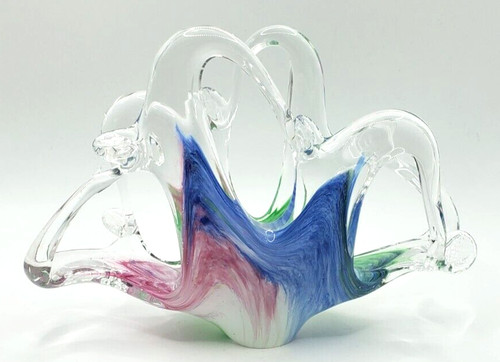 Vintage art glass crystal - vintage,