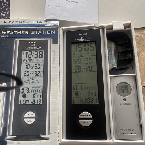 Ascot radio controlled - radio, weather