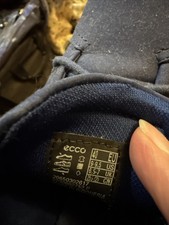 Ecco Navy Trainers 6.5/7 40