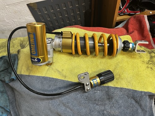 Ohlins rear shock suzuki gsxr - rear,