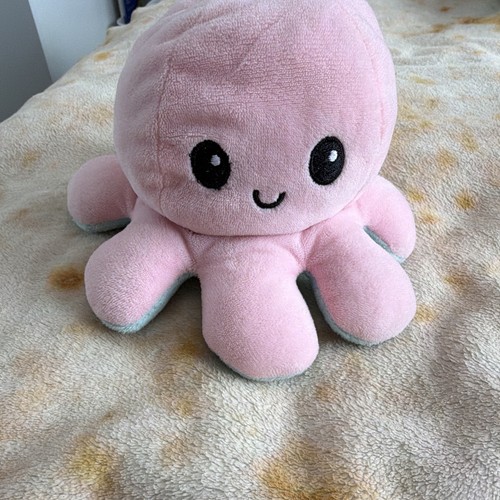 Reversible mood octopus plush - octopus,