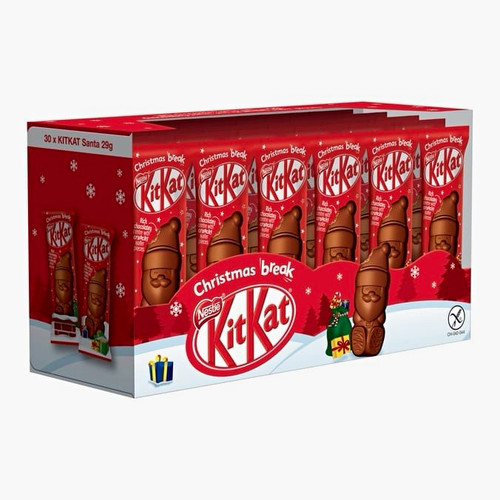 Kitkat christmas break santa - christmas,