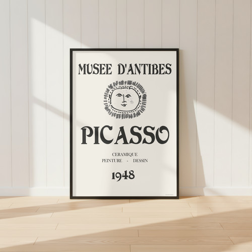 Picasso print vallauris - picasso,