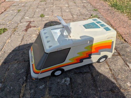 Micro machines super van - machines, city