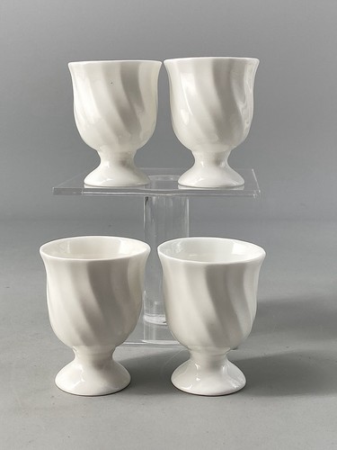Wedgwood set four fluted - set,