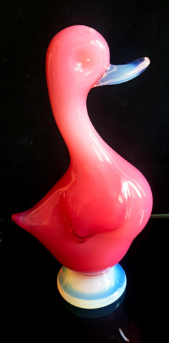 Seguso murano glass - murano, pink