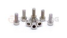 Kawasaki GPZ600R ZX600 1988 stainless steel petrol tank fuel filler cap bolts