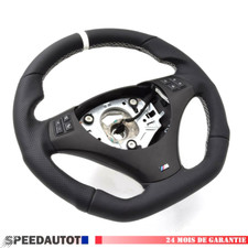 Trade Flat Steering Wheel Tuning BMW E82 E84 E87 E88 E90 E91 E92 E93 White R.