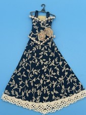 1:12 Dolls House Dress Black