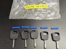 Ford Silca T7 Zclone Keys x5