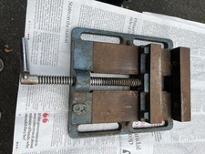 A Vintage  Steel Drill Press Vice