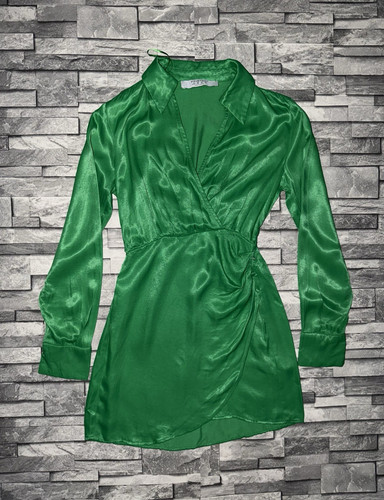 Primark green satin wrap - primark,