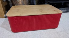 Bodum Bistro Red Bread Box Bin