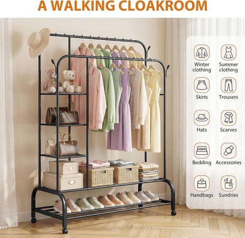 Heavy duty clothes rail - duty,