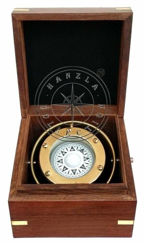 Antique brass gimbal - antique,