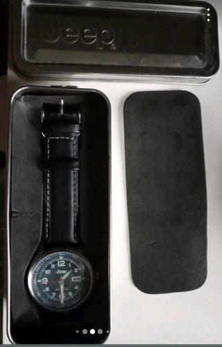 Jeep men quartz - men's, black