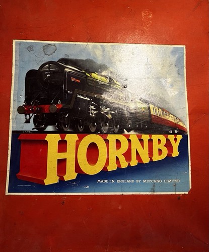 Vintage hornby train goods set - train,