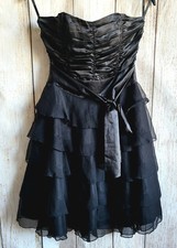 TFNC Black Strapless Corset