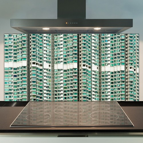 Glass kitchen splashback decor - splashback,