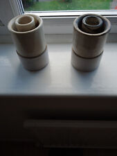 Two Telegraph/Telephone Ceramic  Insulators