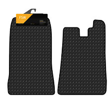 Car Floor Mats For Morgan Plus 4 1950-On Tailored 3MM Rubber Heavy Duty Black