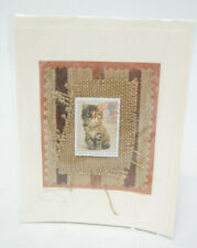 *Signed* Elisa Goodman Curmudgeon Greeting Cards Stamp Art Cats RSPCA 1840 1990