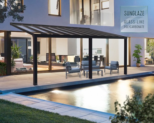 Lean veranda pergola - lean,