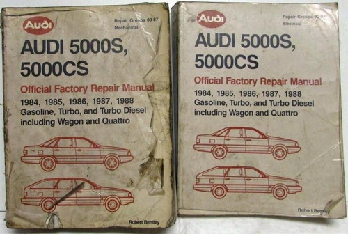1984 1988 audi 5000s 5000cs - audi,