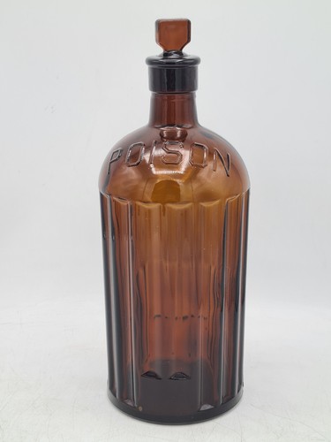 Large vintage ugb amber brown - vintage,