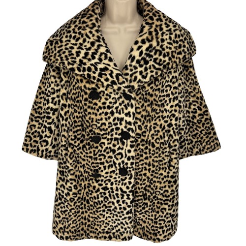 Vintage leopard print - print, fur