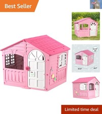 Pink playhouse wendy house - pink,