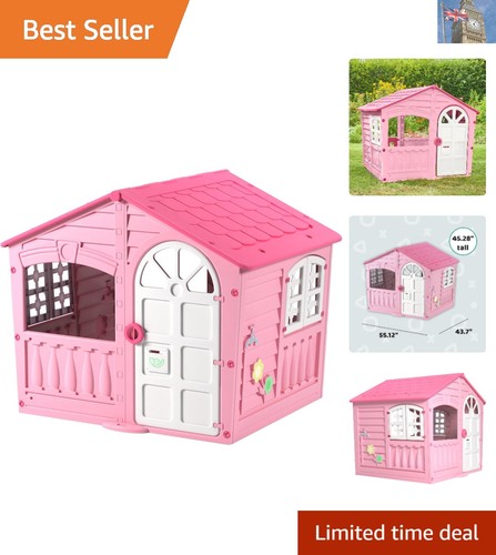 Pink playhouse wendy house - pink,