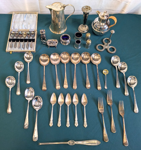 Silver plated epns cutlery and - plated,